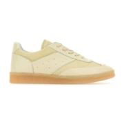 Ivoor leren sneakers MM6 Maison Margiela , Beige , Heren