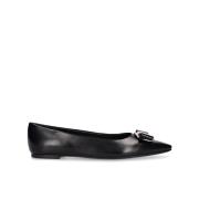 Elegante Ballet Flats voor Vrouwen Salvatore Ferragamo , Black , Dames