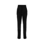 Zwarte wollen broek Ami Paris , Black , Dames