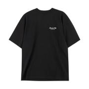 Katoenen Logo T-Shirt Balenciaga , Black , Heren