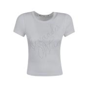 Dames Tee Mode Kleding Alexander Wang , White , Dames