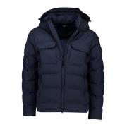 Winterjas Donkerblauw Stijlvol Airforce , Blue , Heren