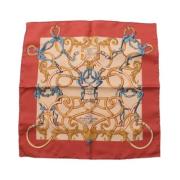 Pre-owned Silk scarves Hermès Vintage , Multicolor , Dames