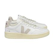 Witte V90 Sneakers Biologisch Leer Veja , White , Dames