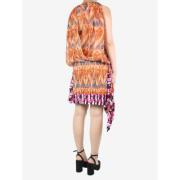 Pre-owned Silk dresses Prada Vintage , Multicolor , Dames