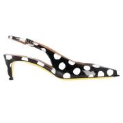 Pre-owned Leather heels Marni Pre-owned , Black , Dames