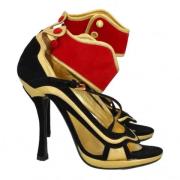 Pre-owned Suede heels Prada Vintage , Multicolor , Dames