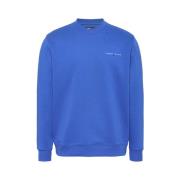 Lineaire Crew Regular Fit Sweatshirt Tommy Jeans , Blue , Heren