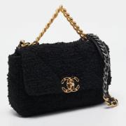 Pre-owned Fabric chanel-bags Chanel Vintage , Black , Dames