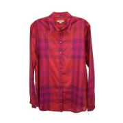 Pre-owned Cotton tops Burberry Vintage , Pink , Dames