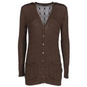 Pre-owned Silk tops Ralph Lauren Pre-owned , Brown , Dames