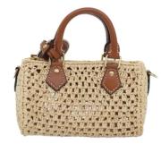 Pre-owned Fabric louis-vuitton-bags Louis Vuitton Vintage , Beige , Da...