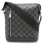 Pre-owned Leather louis-vuitton-bags Louis Vuitton Vintage , Black , H...