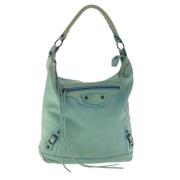 Pre-owned Leather balenciaga-bags Balenciaga Vintage , Green , Dames