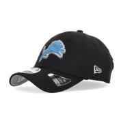 Gebogen Visor Hat NFL Draft Detroit Lions New Era , Black , Unisex