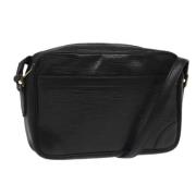 Pre-owned Leather louis-vuitton-bags Louis Vuitton Vintage , Black , D...