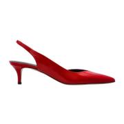 Rode Lakleren Slingback Pumps Isabel Marant , Red , Heren