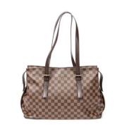 Pre-owned Canvas louis-vuitton-bags Louis Vuitton Vintage , Brown , Da...