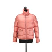 Pre-owned Fabric outerwear Moncler Pre-owned , Pink , Dames