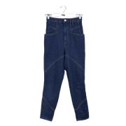 Pre-owned Cotton jeans Isabel Marant Pre-owned , Blue , Dames