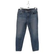 Pre-owned Cotton jeans Alexander Wang Pre-owned , Blue , Dames