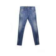 5 Pockets Pant Dsquared2 , Blue , Heren