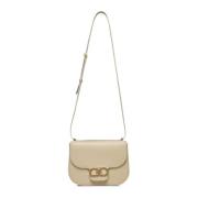 Stijlvolle Schoudertas Salvatore Ferragamo , Beige , Dames