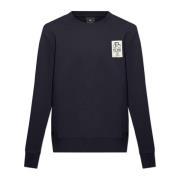 Katoenen sweatshirt met print PS By Paul Smith , Blue , Heren