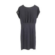 Pre-owned Linen dresses Moschino Pre-Owned , Black , Dames