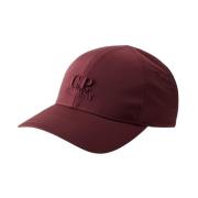 Heren baseballpet met geborduurd logo C.p. Company , Brown , Heren