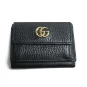 Pre-owned Leather handbags Gucci Vintage , Black , Dames