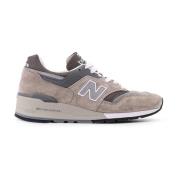 Suede Mesh Sneakers Veters Rubber Zool New Balance , Multicolor , Here...