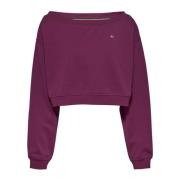 Bootnek Sweatshirt Tommy Jeans , Red , Dames