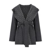 Stijlvolle Vrouw Jas Kleding Valentino , Gray , Dames