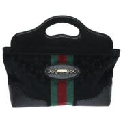 Pre-owned Fabric gucci-bags Gucci Vintage , Black , Dames