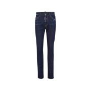 5 Pockets Pant Dsquared2 , Blue , Heren