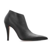 Leren schoenen met hak Alexander McQueen , Black , Dames