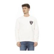 Luxe Crewneck Sweatshirt Automobili Lamborghini , White , Heren