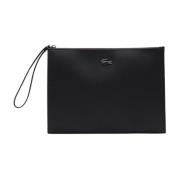 Pochette Anna Nf2791Aa Lacoste , Black , Unisex