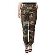 Multicolor Cargo Broek met Logodetails Dolce & Gabbana , Multicolor , ...