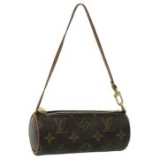 Pre-owned Canvas pouches Louis Vuitton Vintage , Brown , Dames