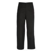 Zwarte relaxte chino-broek Department Five , Black , Heren