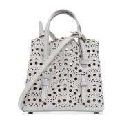 Mina 16 Schoudertas Alaïa , Gray , Dames