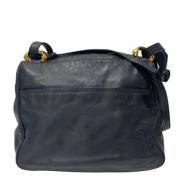 Pre-owned Leather shoulder-bags Loewe Pre-owned , Blue , Dames