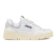 Witte Urban Basketbalsneakers Autry , White , Dames