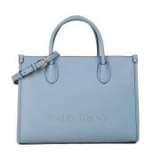 Neasy Re Avion Handtas Valentino by Mario Valentino , Blue , Dames