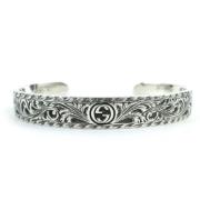 Pre-owned Metal bracelets Gucci Vintage , Gray , Dames