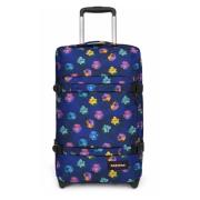 Elegante Bloemen Handbagage Eastpak , Blue , Unisex