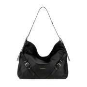 Zwarte Schoudertas met Gespdetail Givenchy , Black , Dames