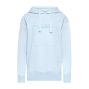 Hemelsblauwe hoodie met logo JW Anderson , Blue , Heren